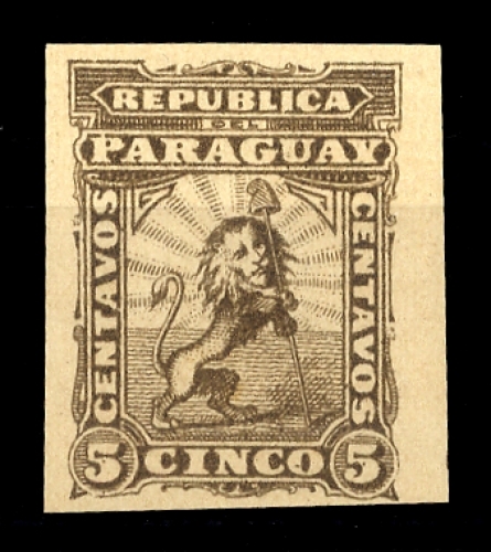 1879, Paraguay, 7 FPU, (*)
