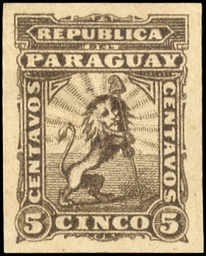 1879, Paraguay, 7 FPU, (*)