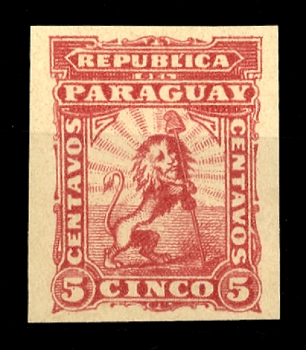 1879, Paraguay, 7 FPU, (*)