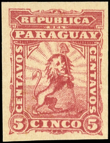 1879, Paraguay, 7 FPU, (*)