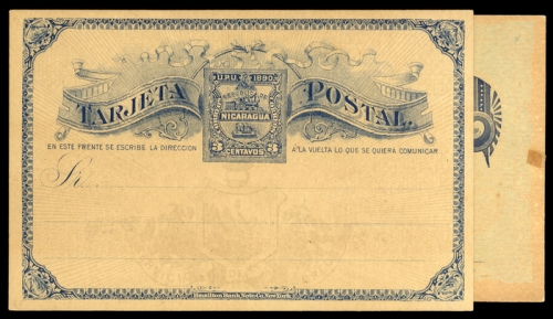 1890, Nicaragua, P 9, P 21, Brief