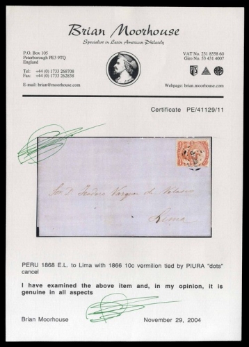 1866, Peru, 13, Brief