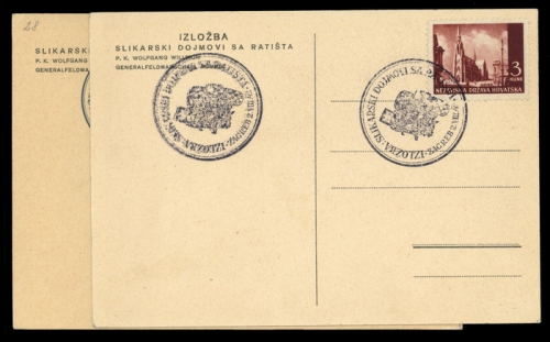 1942, Kroatien, cto