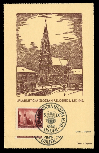 1942, Kroatien, cto
