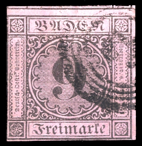 1851, Altdeutschland Baden, 4, gest.