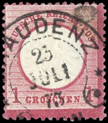 Deutsches Reich, DR 19 PräF, gest.