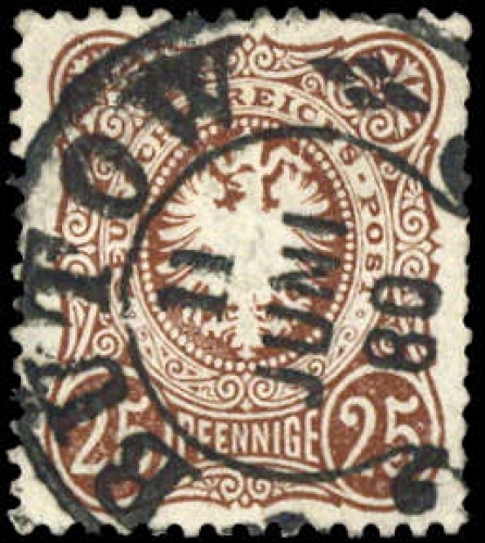 Deutsches Reich, DR 35 a, gest.