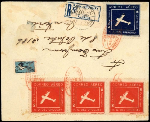 1925, Uruguay, 282-83 u.a., Brief
