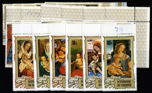 1969, Burundi, 531-36 u.a., **