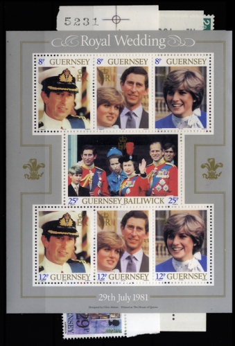 1971, Guernsey, 58-61 u.a., **