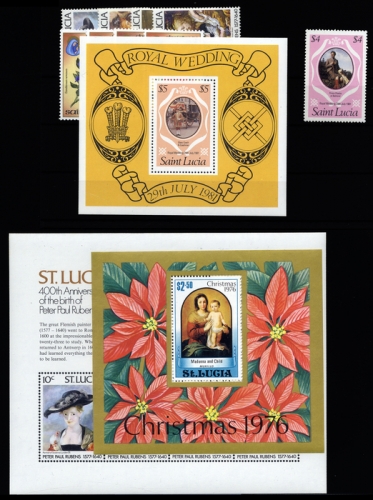 1976, St. Lucia, 427-30 u.a., **