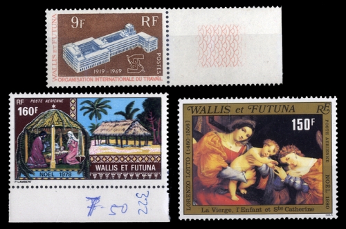 1969, Wallis und Futuna, 226 u.a., **