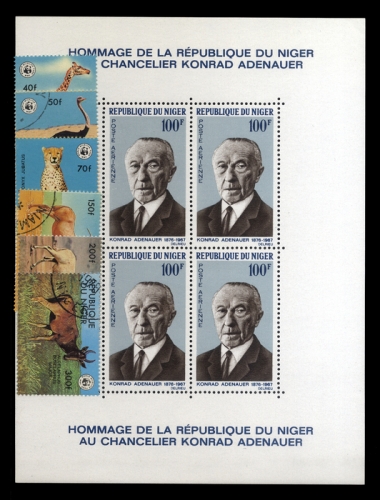 1967, Niger, Bl. 4 u.a., **, gest.