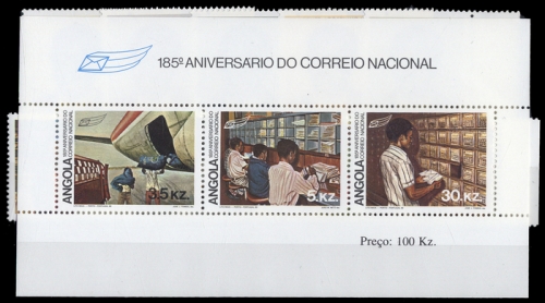 1976, Angola, 612-16 u.a., **