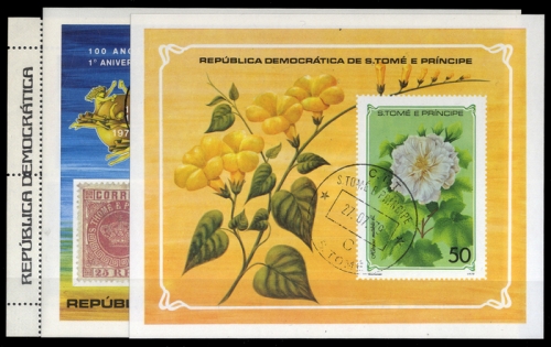 1978, St. Thomas und Prinzeninseln, Bl. 8 u.a., cto