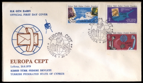 1976, Türkisch Zypern, 34-35 u.a., FDC