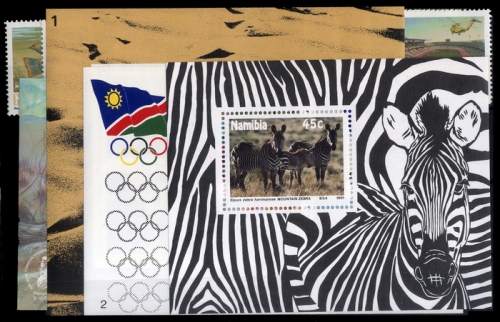 1991, Namibia, Bl. 13 u.a., **