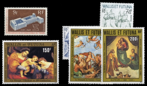 1969, Wallis und Futuna, 226 u.a., **