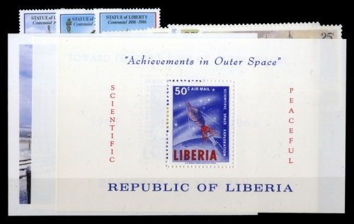 1963, Liberia, Bl. 27 u.a., **