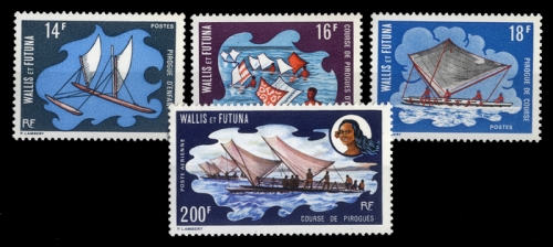 1972, Wallis und Futuna, 238-41, **