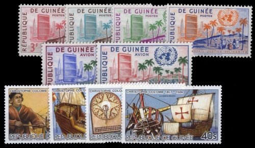 1959, Guinea, 31-36 u.a., **