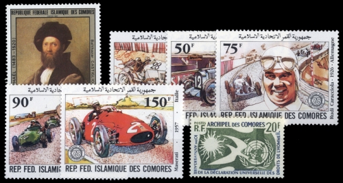1958, Komoren, 38 u.a., **