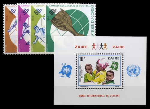 1966, Zaire, 271-74 u.a., **