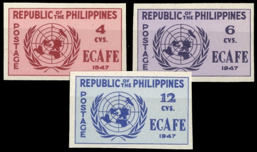 1947, Philippinen, 476-78 B, **