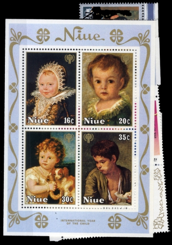 1979, Niue, Bl. 15 u.a., **