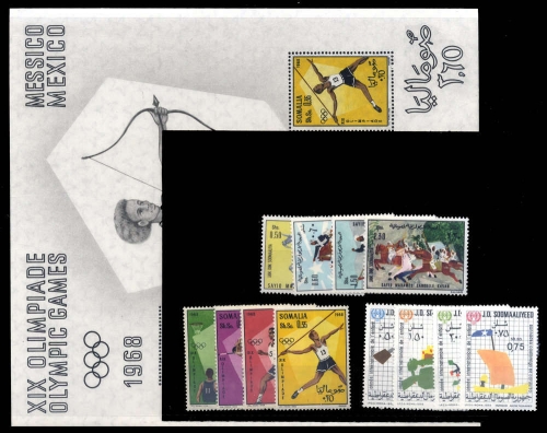 1968, Somalia, 134-37 u.a., **