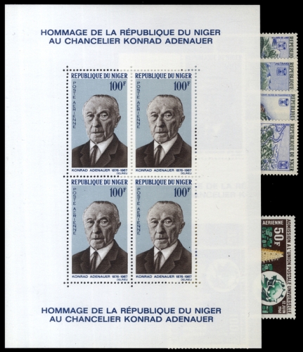 1963, Niger, 34-36 u.a., **