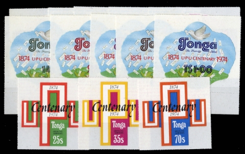 1974, Tonga, 489-98 u.a., **