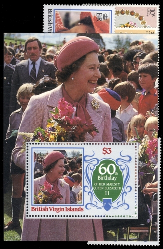 1981, Jungferninseln, 401-10 u.a., **