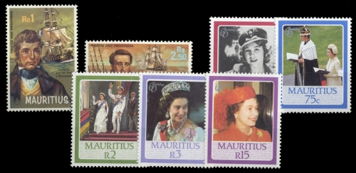 1972, Mauritius, 389-90 u.a., **