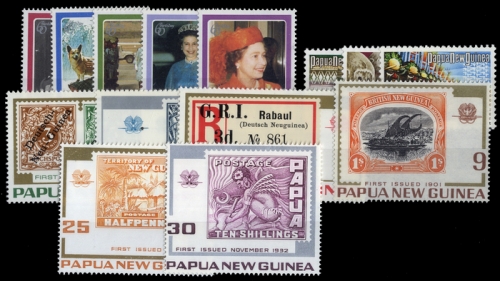 1973, Papua Neuguinea, 259-61 u.a., **
