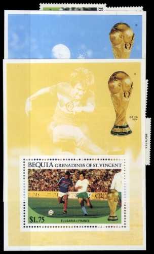 1986, St. Vincent Grenadinen Bequia, 177-88 u.a., **