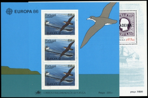 1980, Madeira, Bl. 1 u.a., **