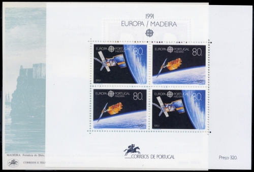 1981, Madeira, Bl. 1 u.a., **
