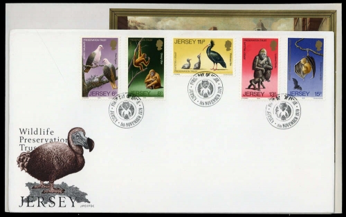 1979, Jersey, 207-11 u.a., FDC
