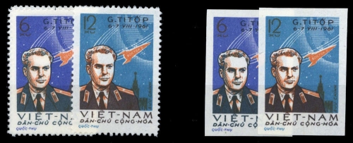 1961, Vietnam Nord und Republik, 181-82 (2), (*)