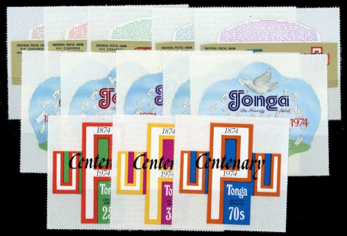 1974, Tonga, 489-98 u.a., **