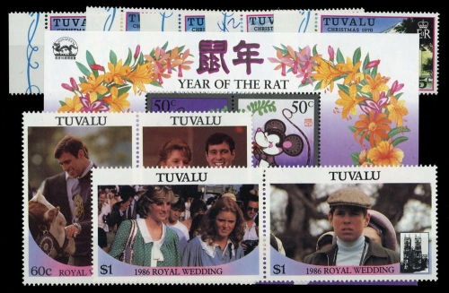 1976, Tuvalu, 38-42 u.a., **