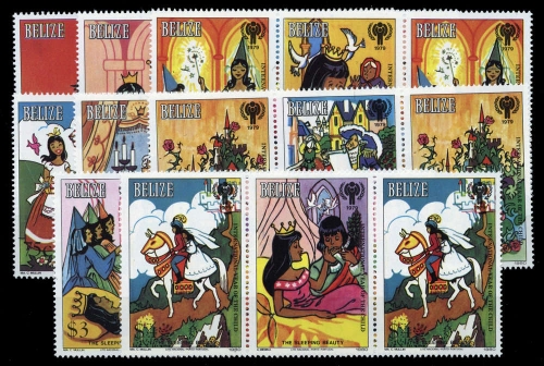 1980, Belize, 518-25 A(2), **