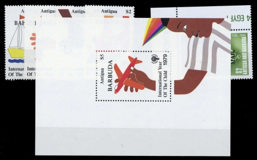 1979, Barbuda, 450-53 u.a., **
