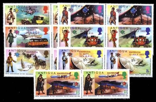 1974, Barbuda, 157-70, **