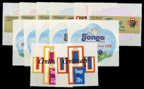 1974, Tonga, 489-98 u.a., **