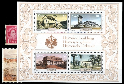 1953, Südwestafrika, 274-78 u.a., **