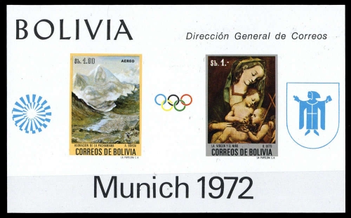 1972, Bolivien, Bl. 34 , **