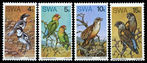 1974, Südwestafrika, 392-95, **