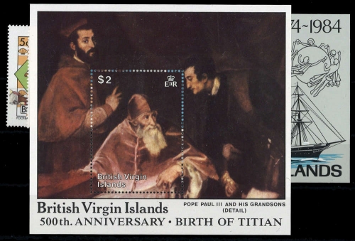 1984, Jungferninseln, Bl. 20 u.a., **